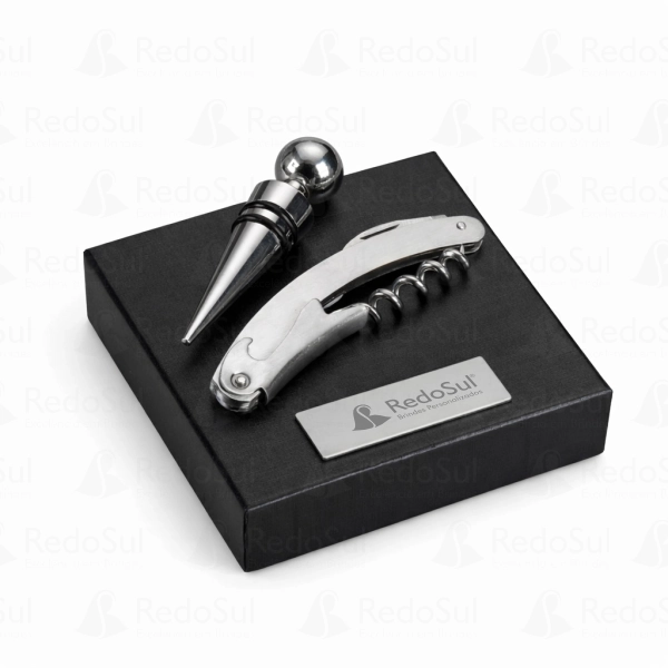 Kit Vinho Personalizado com 2 Peças